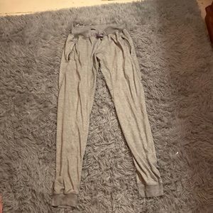 grey joggers